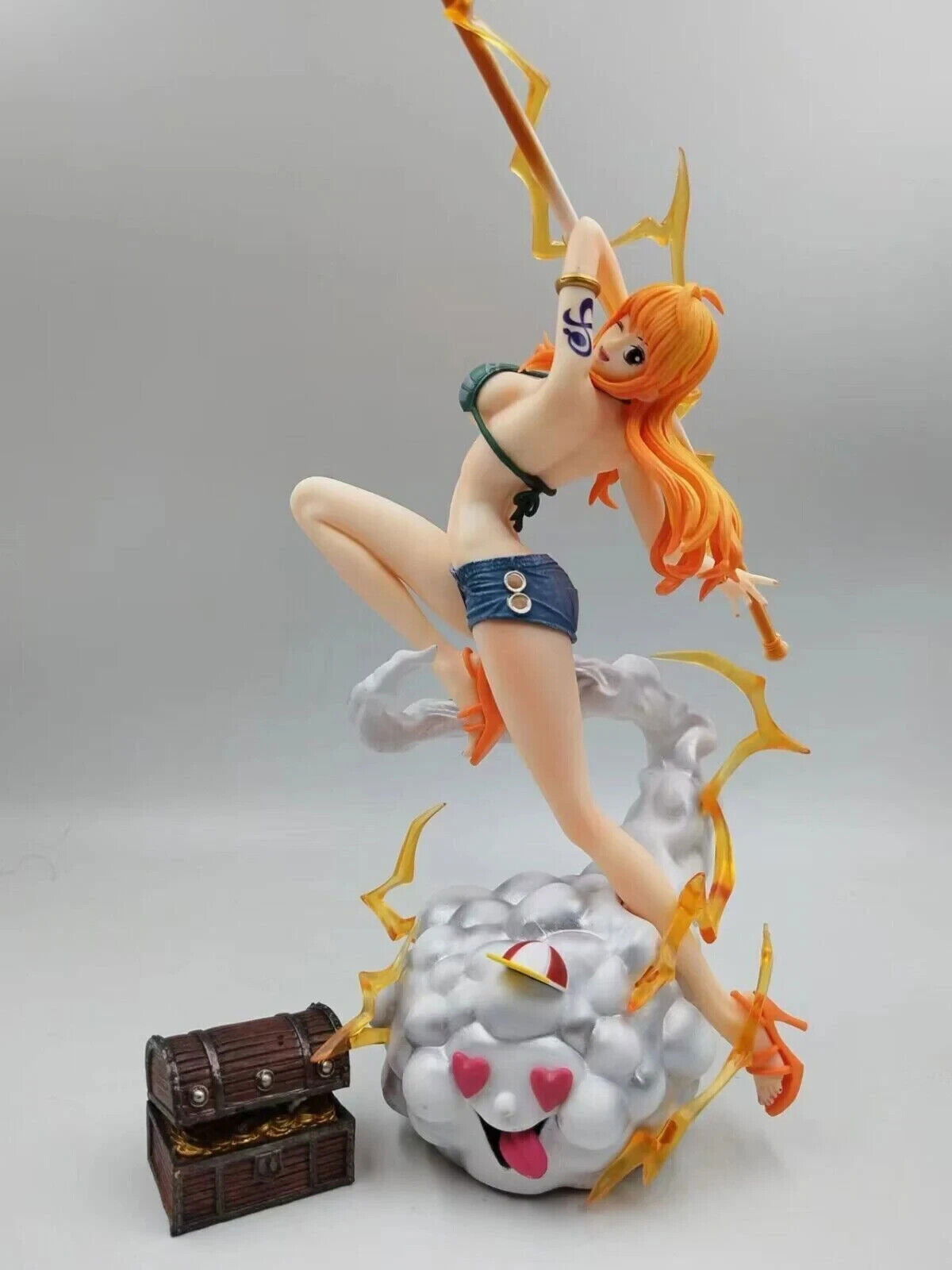 Nami One Piece Figurine, Sexy One Piece PVC Strawhat Pirates Figure, Anime Gifts 30cm/12in