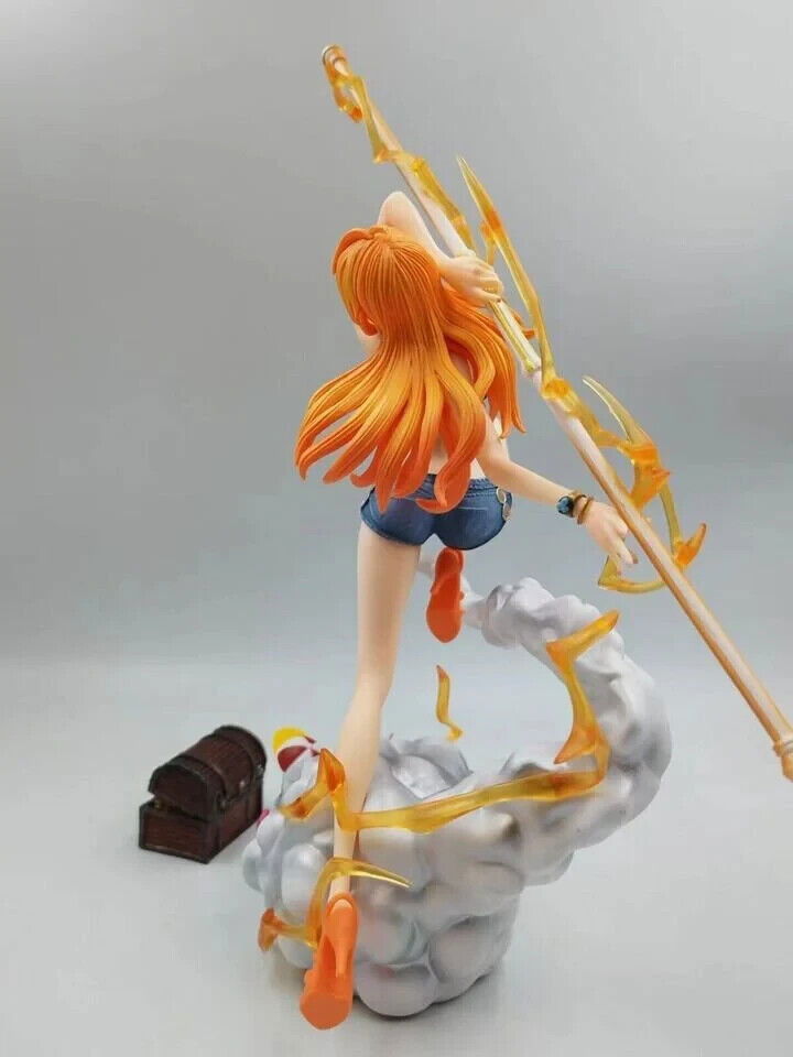 Nami One Piece Figurine, Sexy One Piece PVC Strawhat Pirates Figure, Anime Gifts 30cm/12in