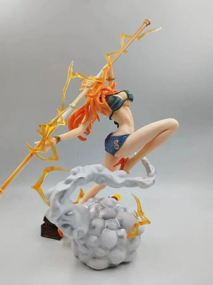 Nami One Piece Figurine, Sexy One Piece PVC Strawhat Pirates Figure, Anime Gifts 30cm/12in