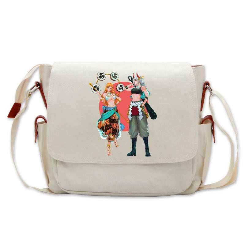 Nami & Yamato Messenger Bag - Tan