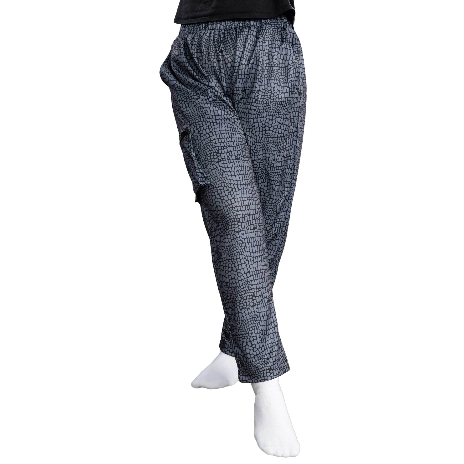 Napoleon Vote for Pedro Tater Tots Gray School Pants Halloween Costume Cosplay - S