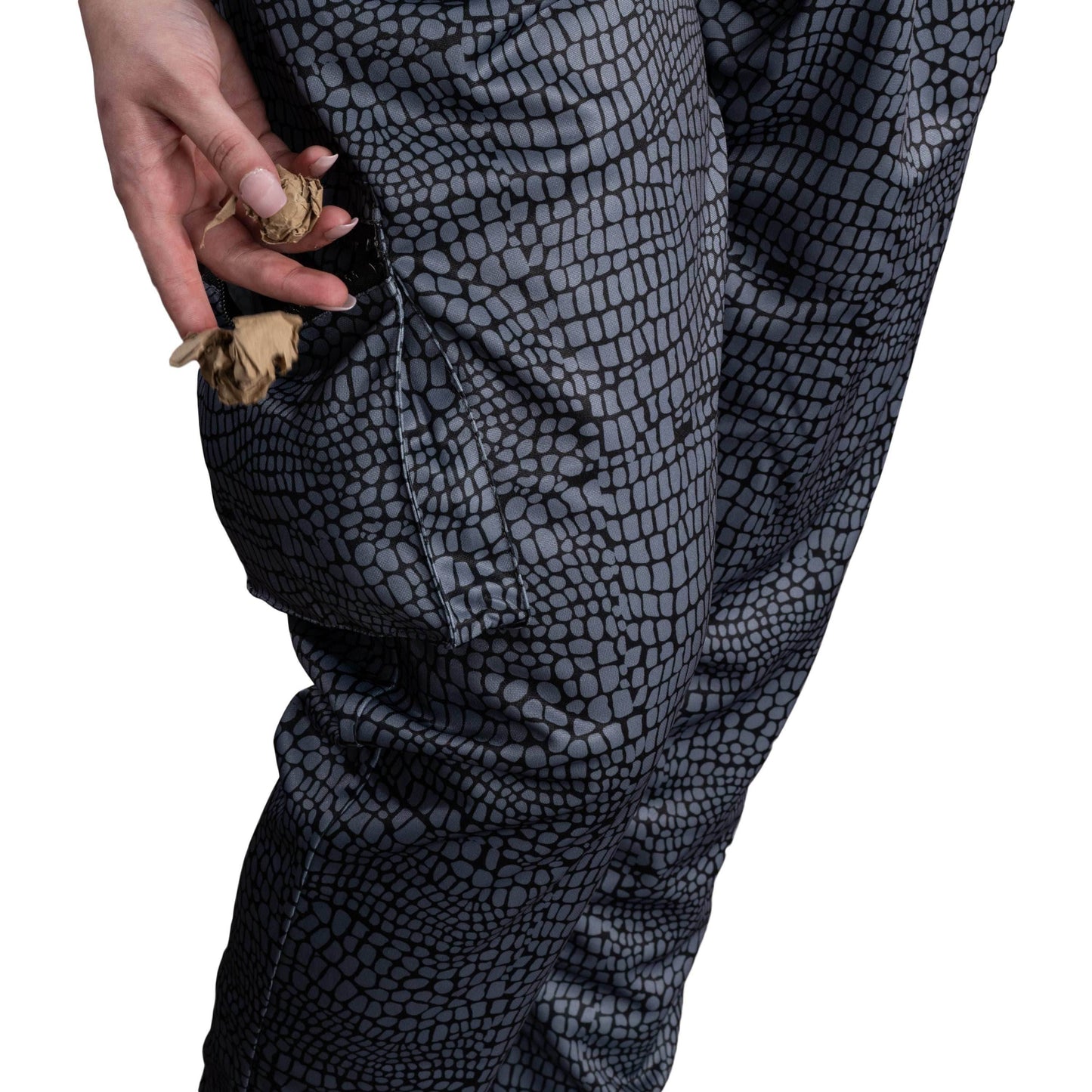 Napoleon Vote for Pedro Tater Tots Gray School Pants Halloween Costume Cosplay - S