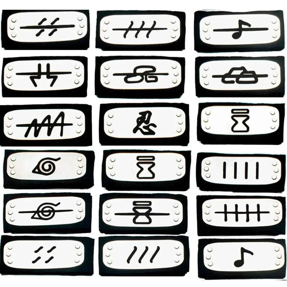 Naruto Shippuden Akatsuki Rings And Headbands Anime Cosplay Ring Accessories