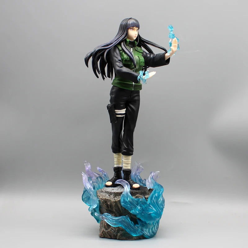 Naruto Shippuden Figures, Haruno Sakura and Hyuga Hinata Action Figures, PVC Anime Model Collection Statue Toys 34 cm
