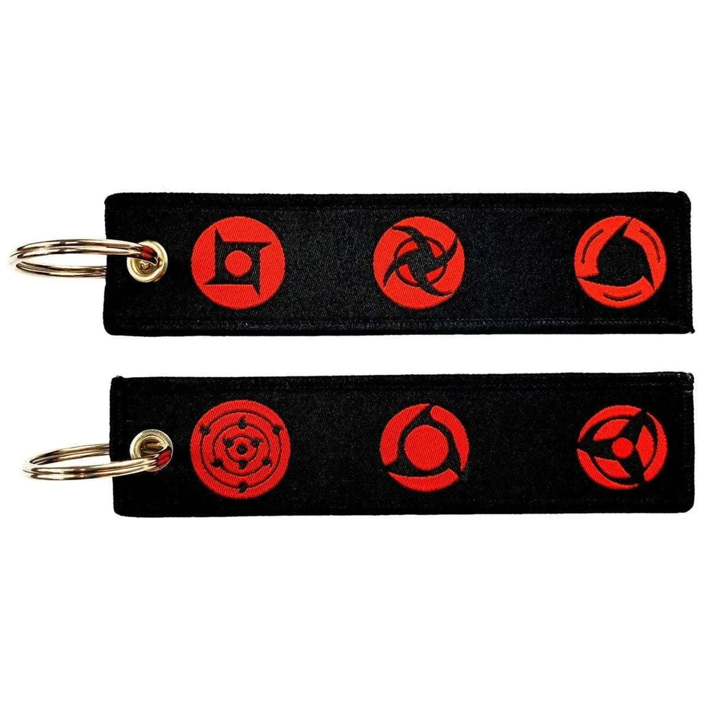 Naruto Shippuden Keychains Anime Key Chain Car Accessories
