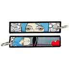 Naruto Shippuden Keychains Anime Key Chain Car Accessories