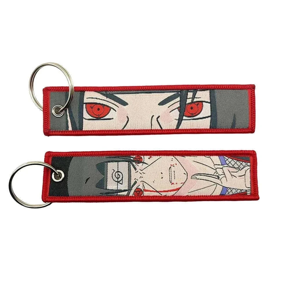 Naruto Shippuden Keychains Anime Key Chain Car Accessories