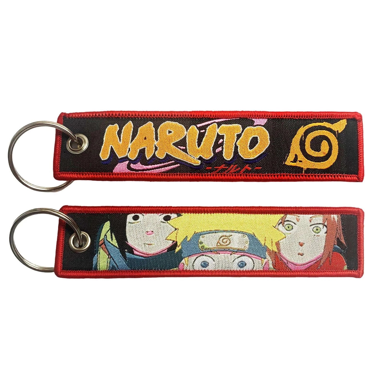 Naruto Shippuden Keychains Anime Key Chain Car Accessories