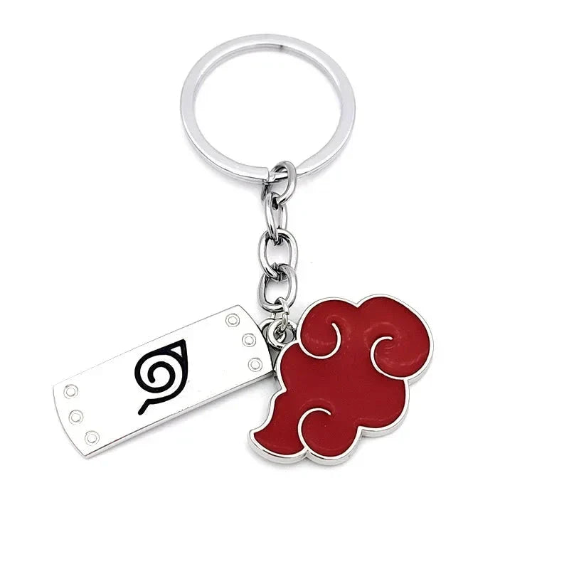Naruto Shippuden Keychains Toy Kunai Shuriken Konoha Anime Key Chains Accessories Gift