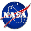 CC-008 NASA Pin with dual pin posts and deluxe pin clasps - 