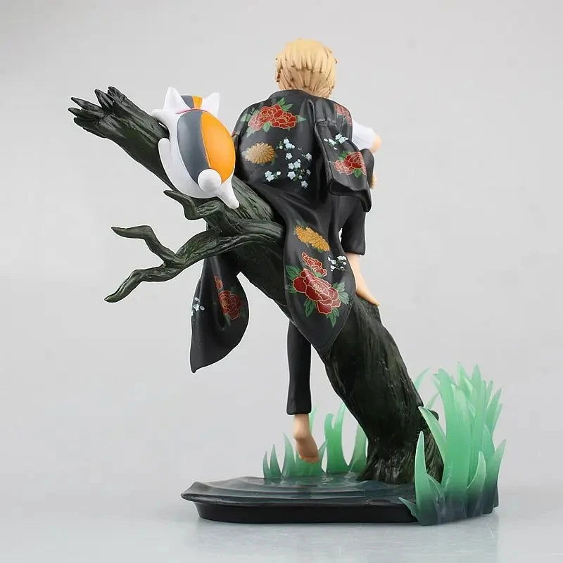 Natsume Yuujinchou with Nyanko Sensei Anime Figurines, Book of Friend Figures PVC Statue 17 CM