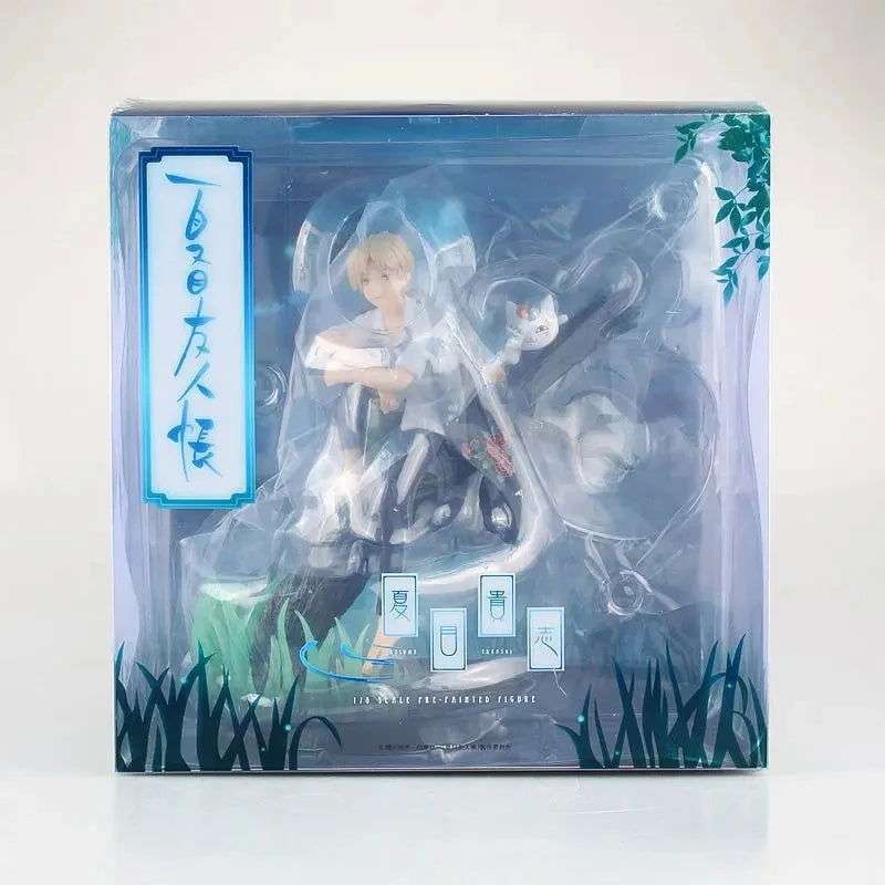 Natsume Yuujinchou with Nyanko Sensei Anime Figurines, Book of Friend Figures PVC Statue 17 CM