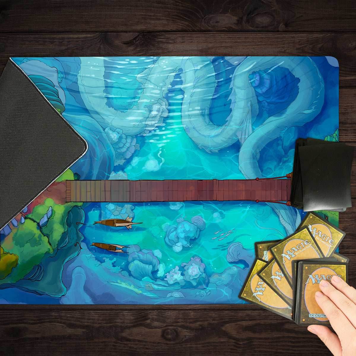 Dragon's Slumber Playmat - Standard Playmat / Plain