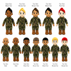 My Hero™ Daddy Doll Navy Sailor | Custom Recordable Plush
