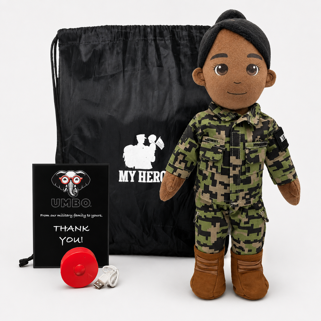 My Hero™ Daddy Doll Navy Sailor | Custom Recordable Plush