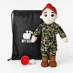 My Hero™ Daddy Doll Navy Sailor | Custom Recordable Plush