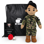 My Hero™ Daddy Doll Navy Sailor | Custom Recordable Plush