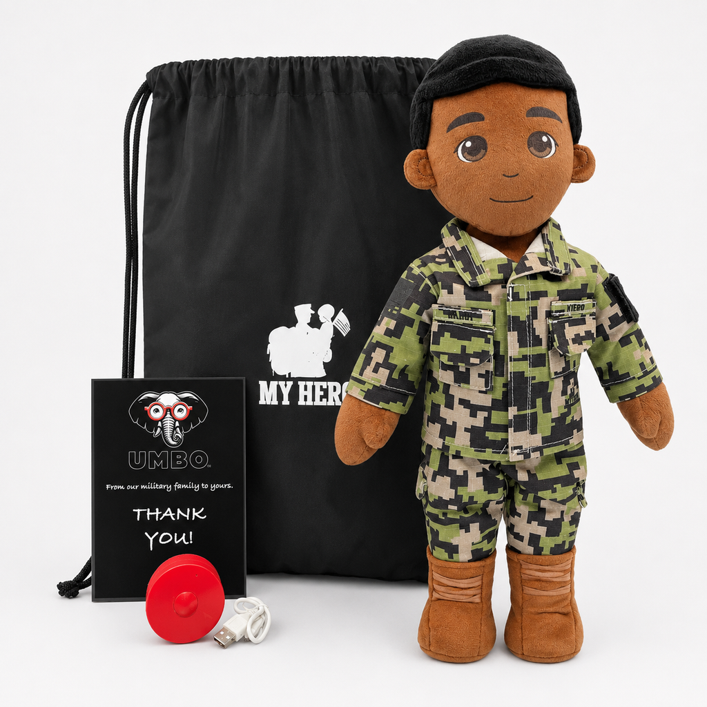 My Hero™ Daddy Doll Navy Sailor | Custom Recordable Plush