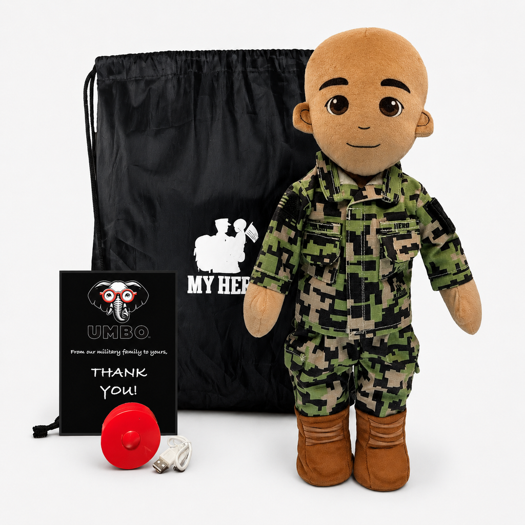 My Hero™ Daddy Doll Navy Sailor | Custom Recordable Plush