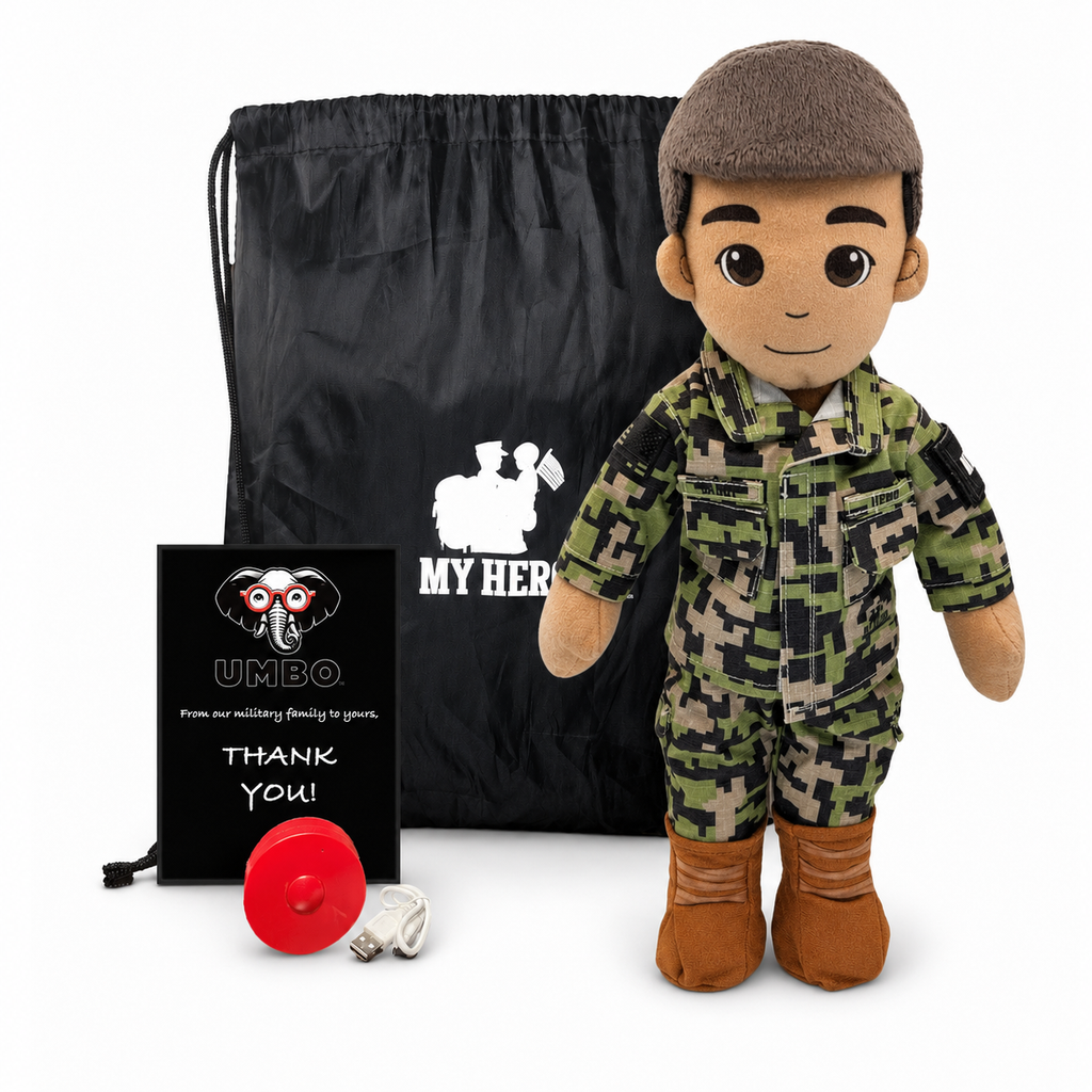 My Hero™ Daddy Doll Navy Sailor | Custom Recordable Plush