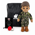 My Hero™ Daddy Doll Navy Sailor | Custom Recordable Plush
