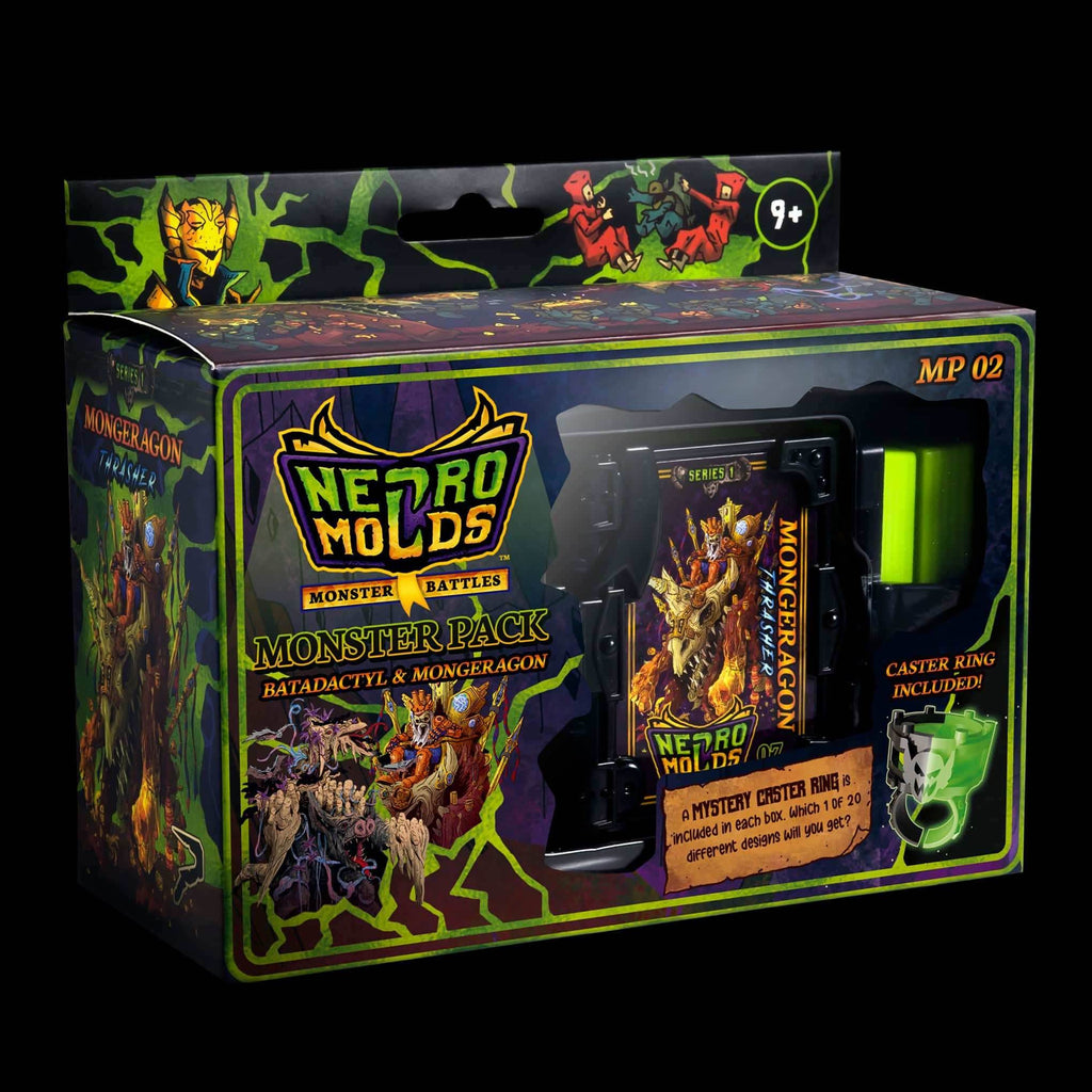 Necromolds: Monster Pack 2 - Batadactyl and Mongeragon - 