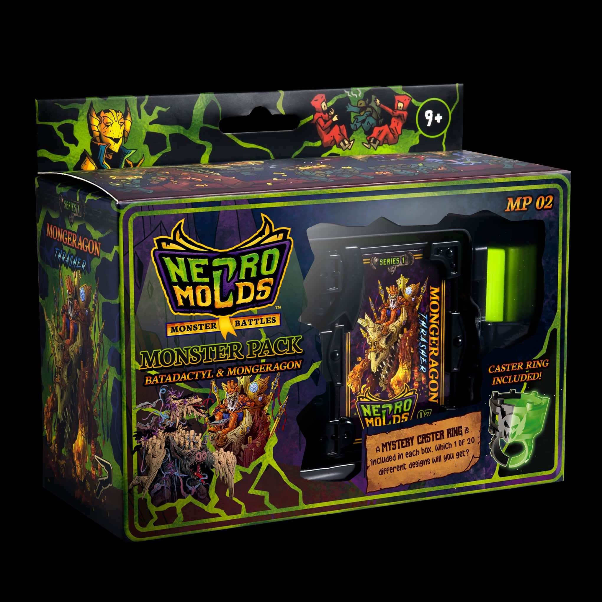 Necromolds: Monster Pack 2 - Batadactyl and Mongeragon - 