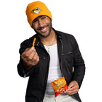 Mad Engine Chester Cheetos Beanie Hat Fire Breather