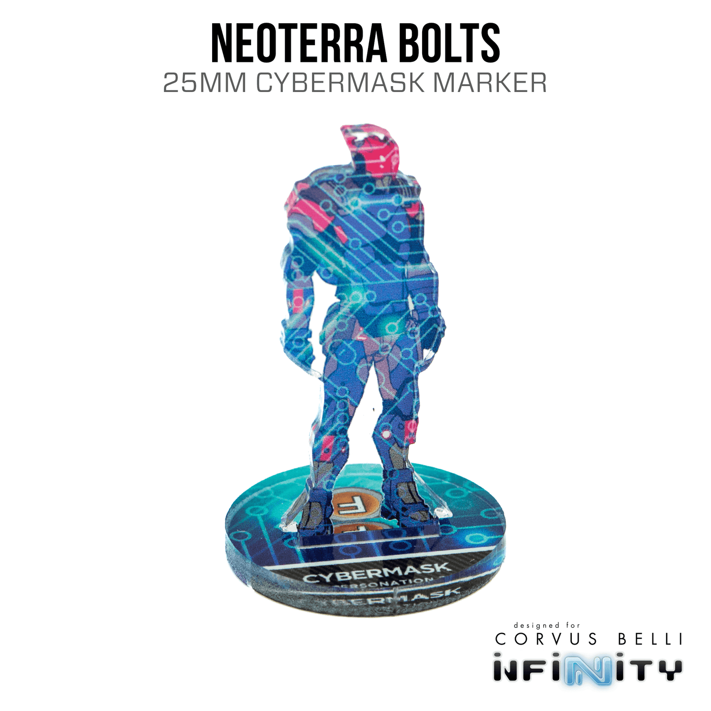 Infinity 3D Markers: Neoterra Bolts (25mm Cybermask) - A
