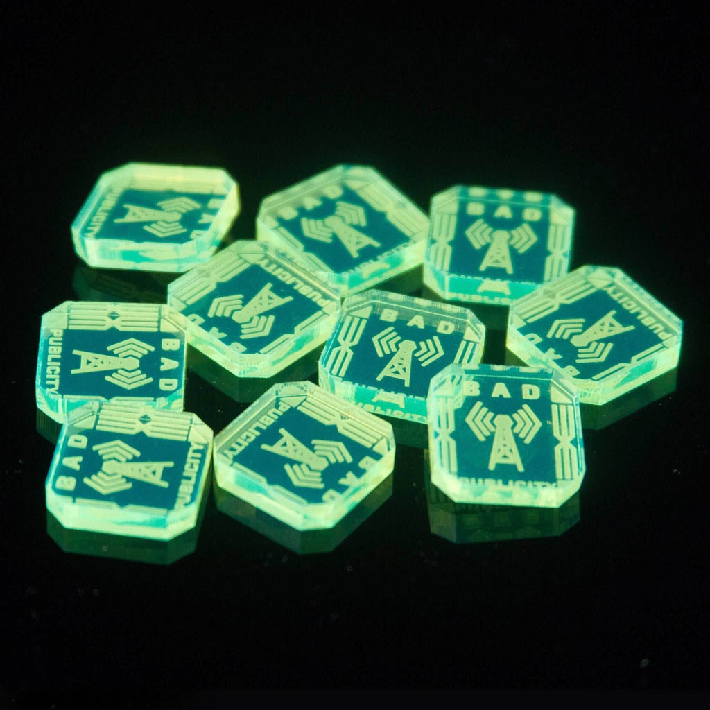 Netrunner Tokens - Bad Publicity