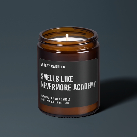 Smells Like Nevermore Academy | Soy Wax Scented Candle