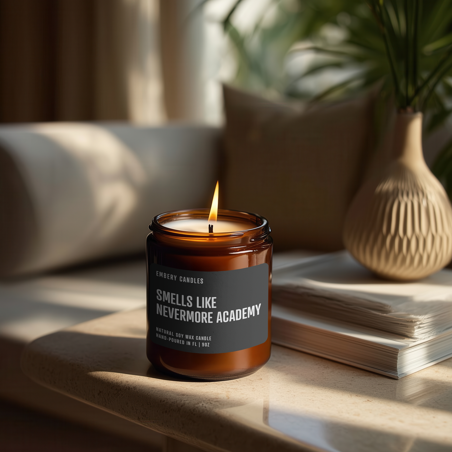 Smells Like Nevermore Academy | Soy Wax Scented Candle