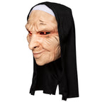 Scary Movie Nun Halloween Cosplay Costume Light Up Halloween Costume Mask