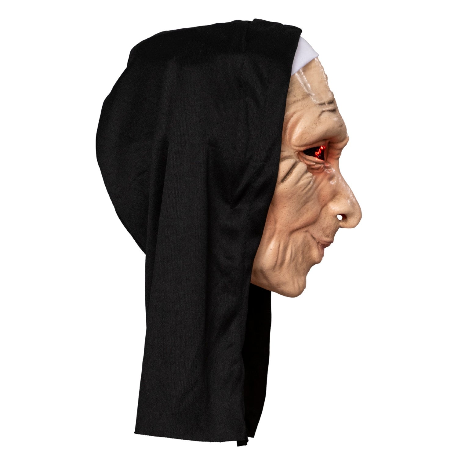 Scary Movie Nun Halloween Cosplay Costume Light Up Halloween Costume Mask