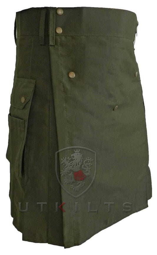 Standard II Olive Green Utility Kilt - 30 / 22