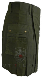 Standard II Olive Green Utility Kilt - 30 / 22