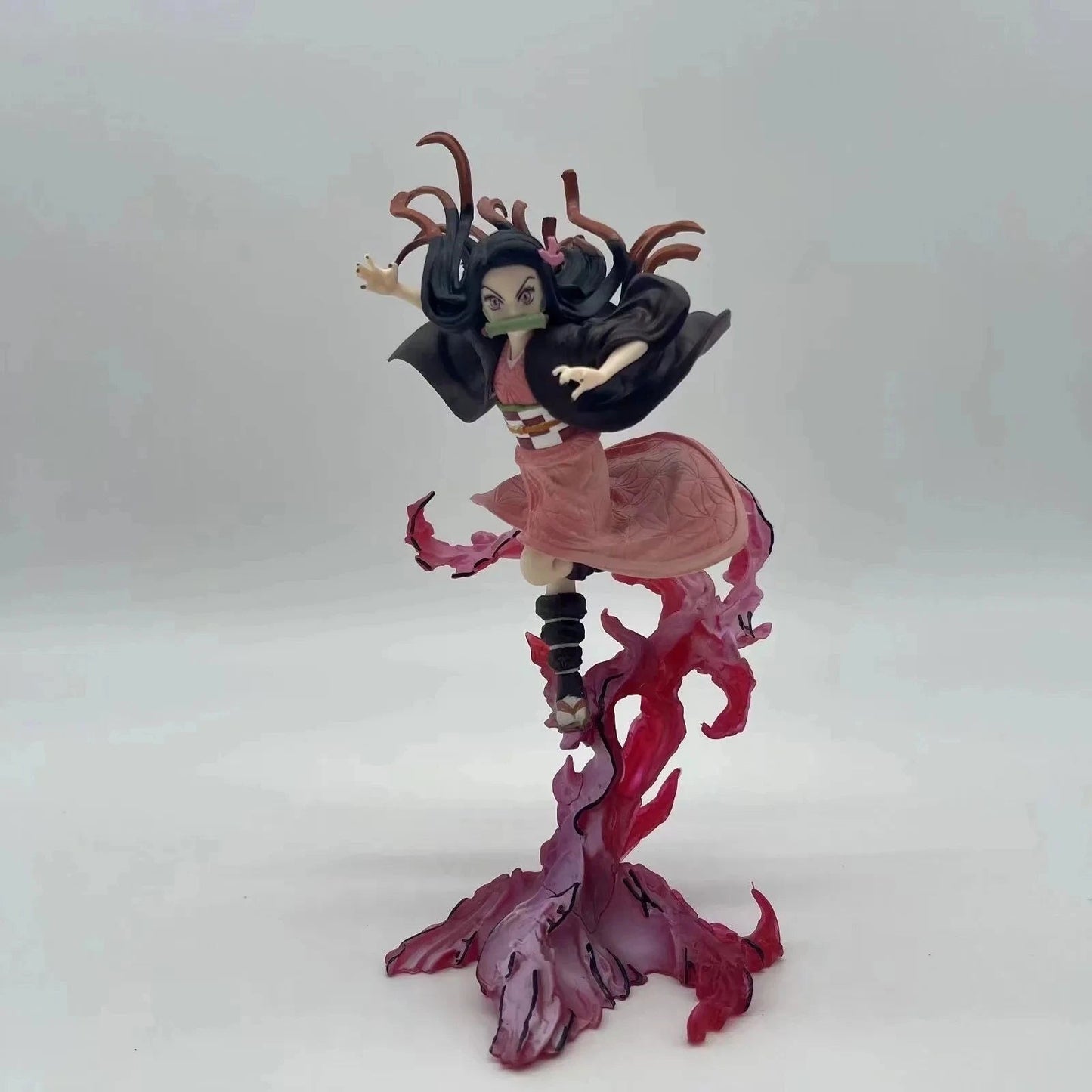 Nezuko Figurine, Blood Demon Art Demon Slayer, Kimetsu no Yaiba Figure 9 in