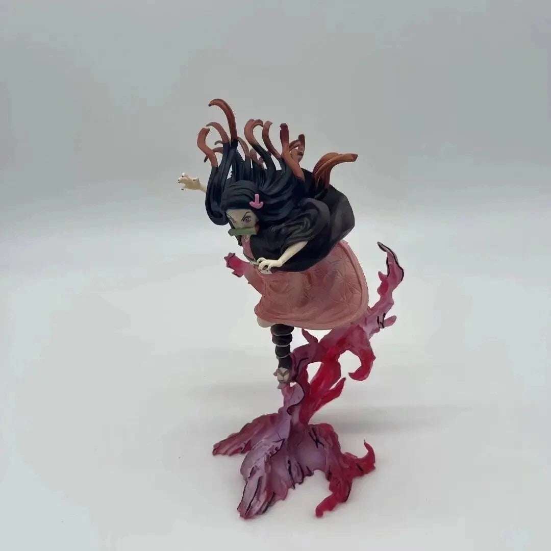Nezuko Figurine, Blood Demon Art Demon Slayer, Kimetsu no Yaiba Figure 9 in