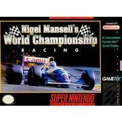 Nigel Mansell's World Championship Racing - Super Nintendo