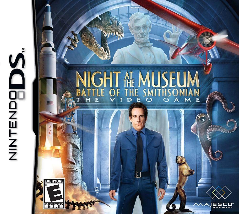 Night at the Museum Battle of the Smithsonian (Nintendo DS) - Game Manual Only
