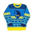 Fortnite Ninja Logo Ugly Christmas Sweater Shurikens Pattern - S