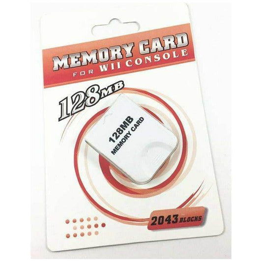 Memory Card for Nintendo GameCube® / Wii® - 128 MB New