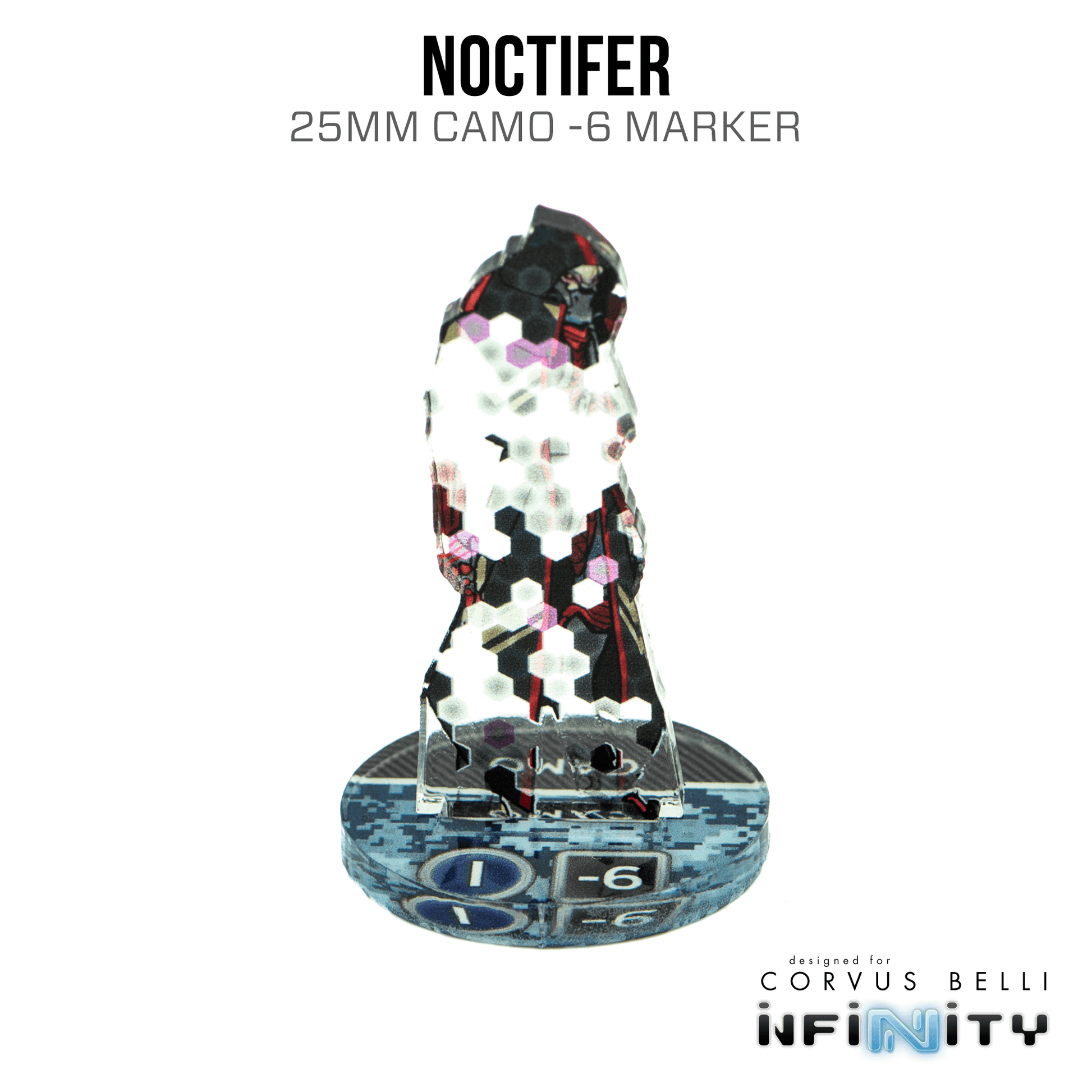 Infinity 3D Markers: Noctifer (25mm Camo -6) - A