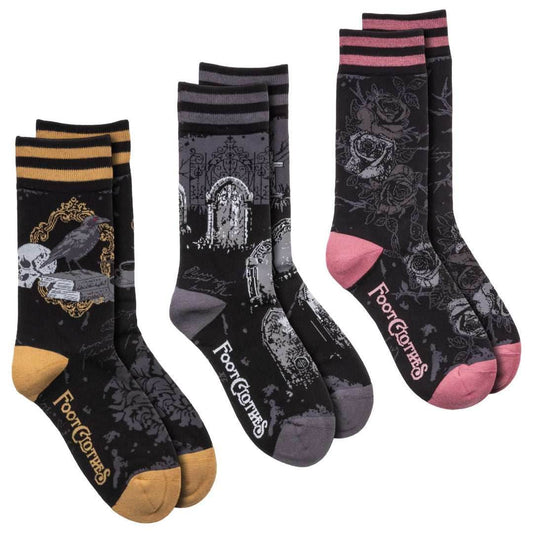 Nocturnal Crew Sock Pack | 3 Designs - 