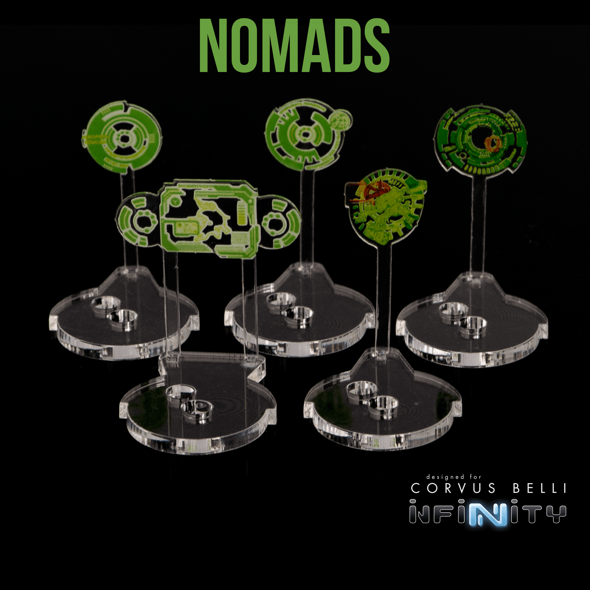 Hacking Holos - 25mm / Nomads