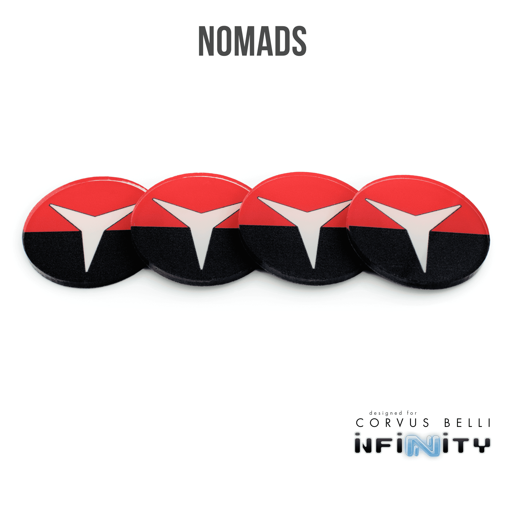 Infinity Faction Command Tokens - Nomads