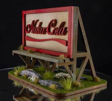 28mm Nuka Cola Billboard - 28MMDF167-2 - 