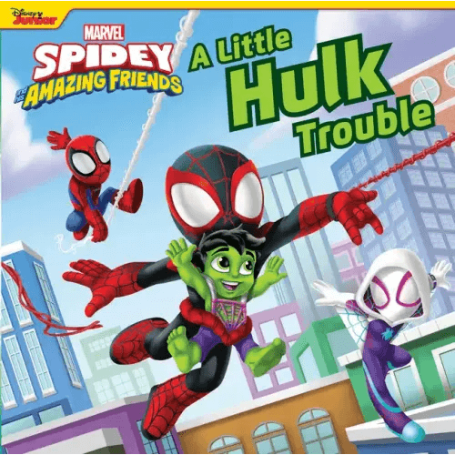 Spidey and His Amazing Friends: A Little Hulk Trouble - Board Book - 