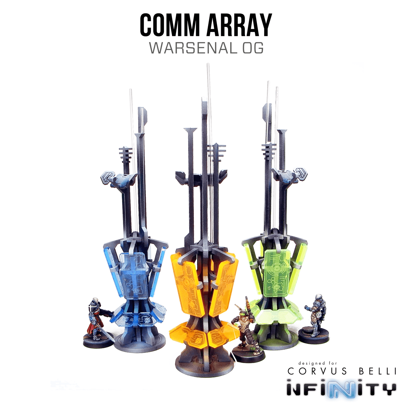 Communications Array OG - Fluorescent Green
