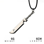 Alloy Accessories Anime Peripheral Ornament Wood Necklaces